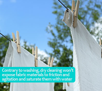 what's the difference between wash and dry cleaning?